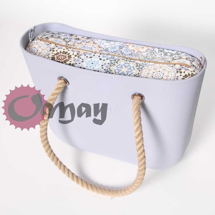 Beżowy organizer do OBAG STANDARD - kafelki biszkoptowe wkład OMAY