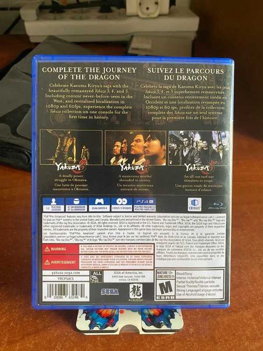 Yakuza Remastered Collection - PS4