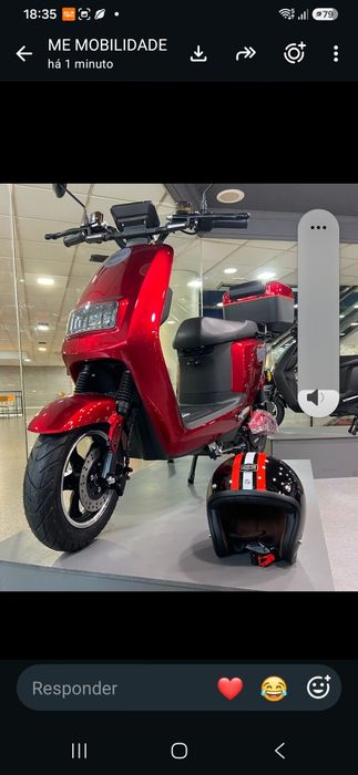 Scooter eletrica nova