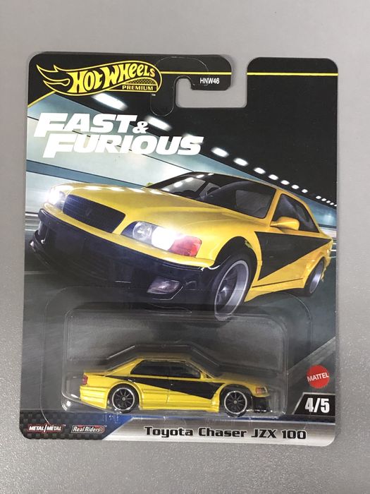 Машинки Hot Wheels - Fast Furious (Mix 4 2014 року)