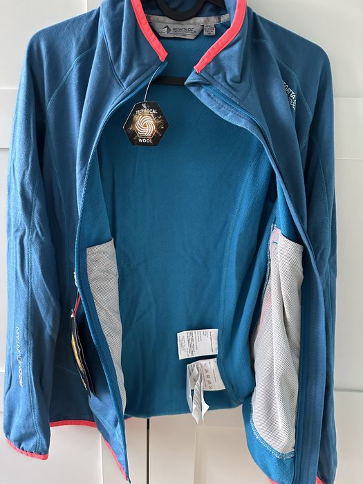 Nowa rozsuwana bluza Regatta 34 xs wełna
