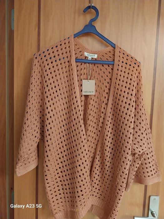 Colete de croché, fresco