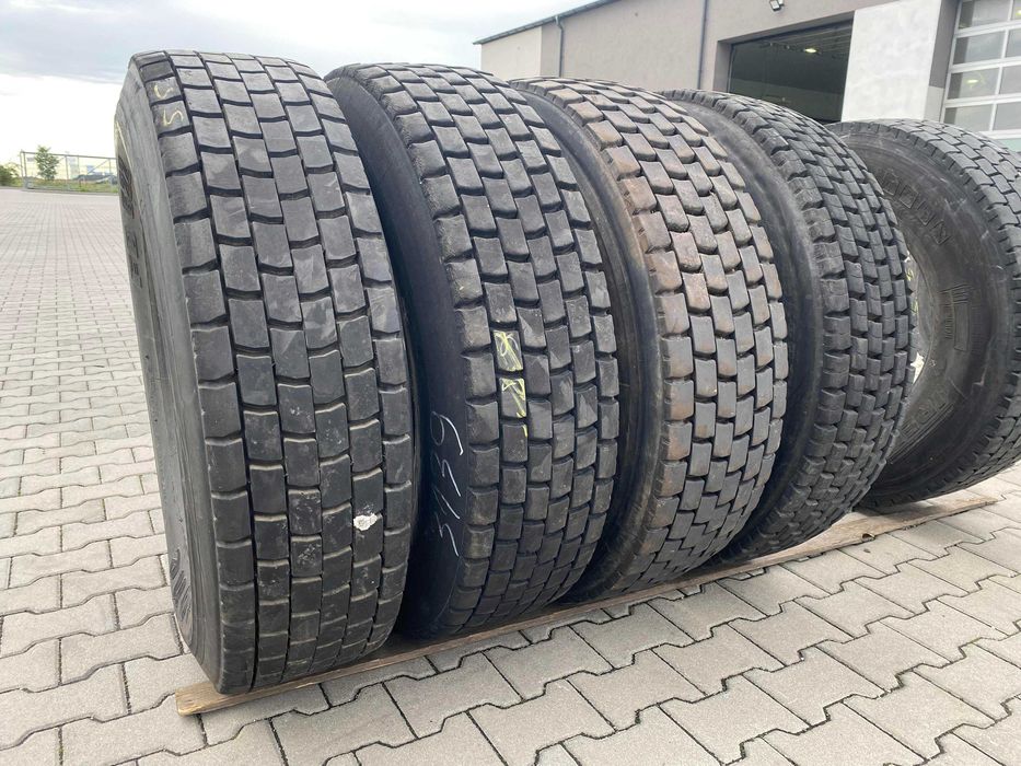 315/80R22.5 Opony BIEŻNIKOWANA TYP CONTINENTAL HDR2  14-16mm Napęd