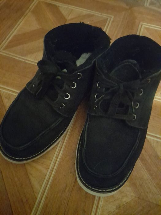 Черевики чоловічі зимові замшеві