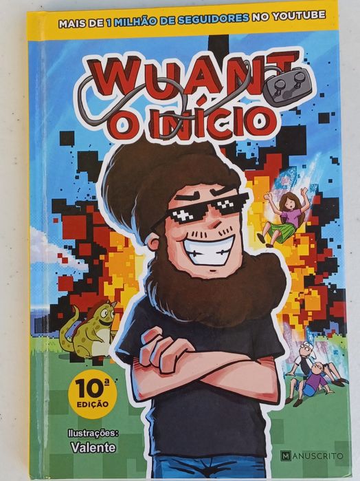 Lote de 7 livros minecraft e outro