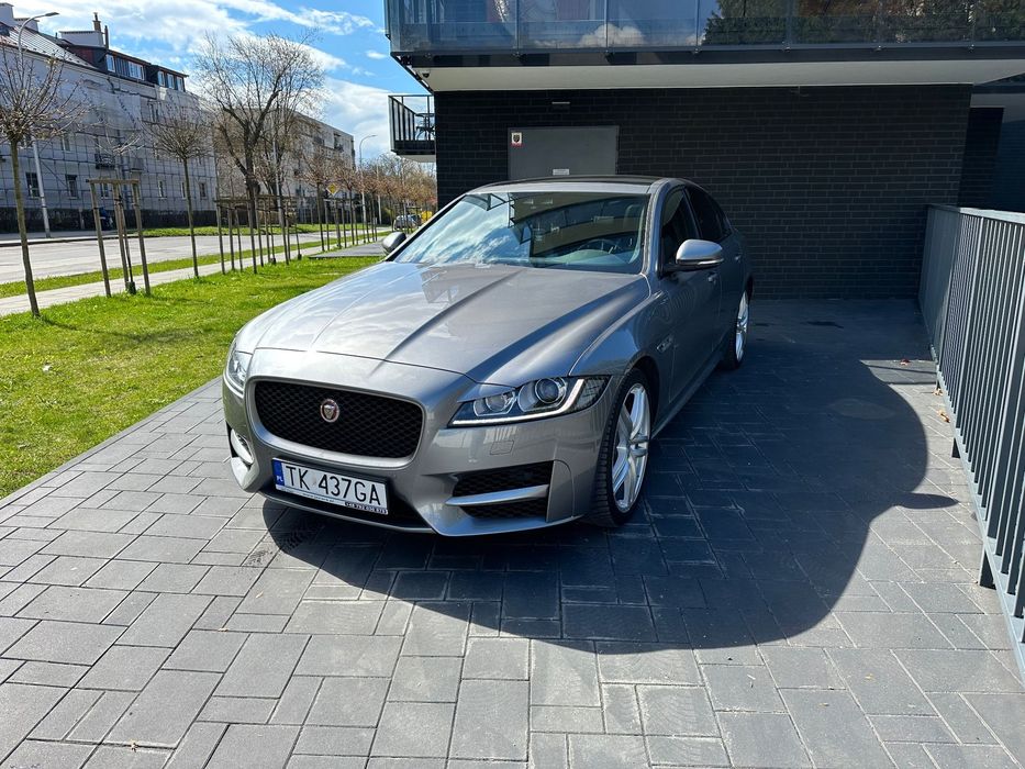 Jaguar XF R-Sport AWD 241 KM, Webasto, Hak, Panorama, 2x koła, MY2020