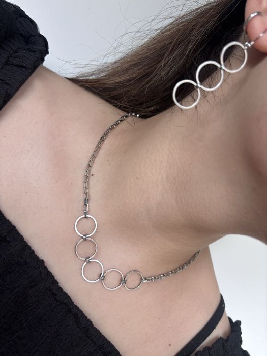 Conjunto colar e brincos