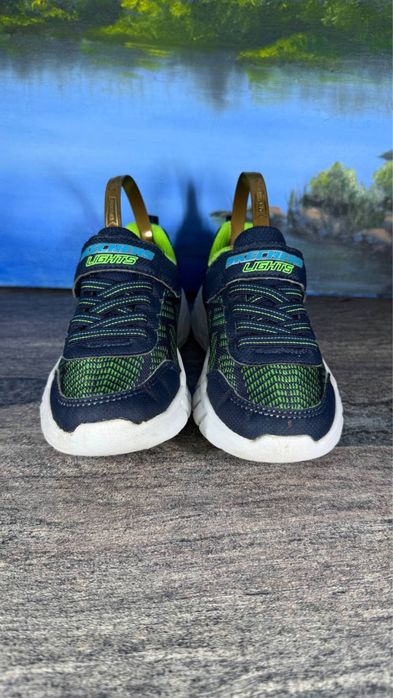 Дитячі кросівки Skechers Flex-Glow Elite Розмір:28