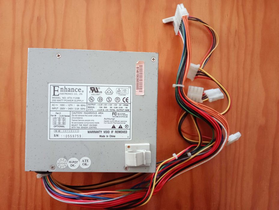 Fonte de Alimentação Enhance ATX-1125B