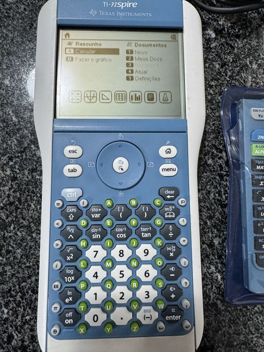 Calculadora gráfica Texas TI-Nspire + teclado TI-84 plus
