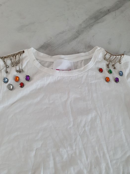 T-shirt koszulka dziewczęca xs s