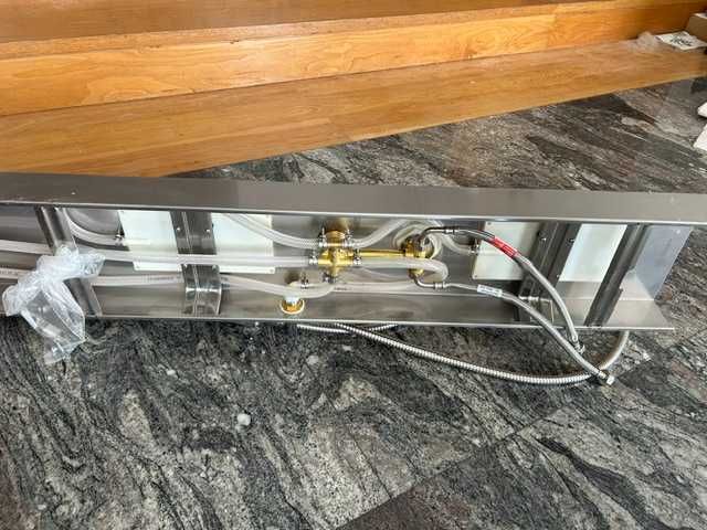 Coluna de duche aço inoxidável nova
