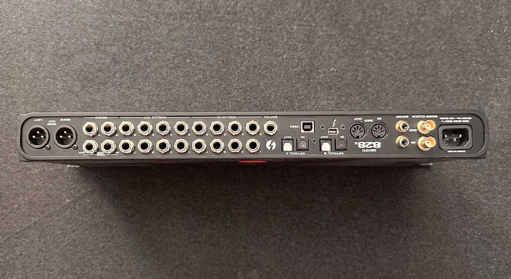 Motu 828x - Interfejs audio, thunderbolt