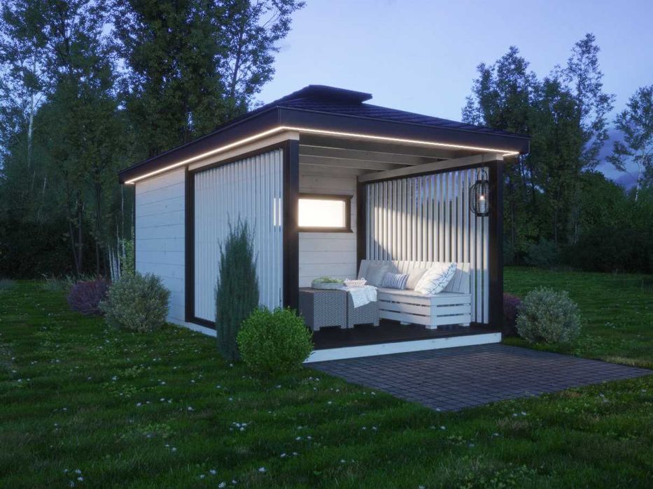 DOMEK na ROD domek 6x3 altana 3x3 taras 3x3 domek 4x4 taras 4x4 MDN10A