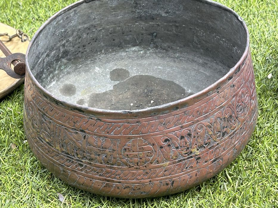 Varias pezas Cobre antigo
