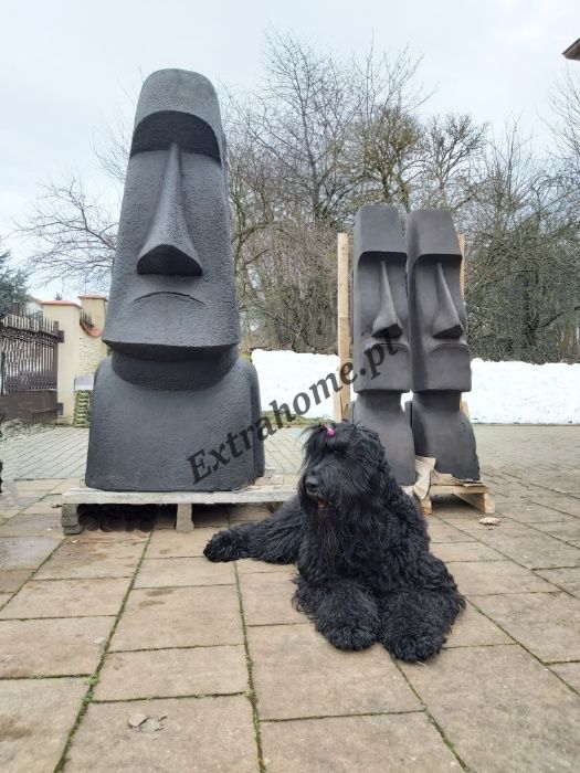 Rzeźba do ogrodu Moai Wyspy Wielkanocne H200cm i inne