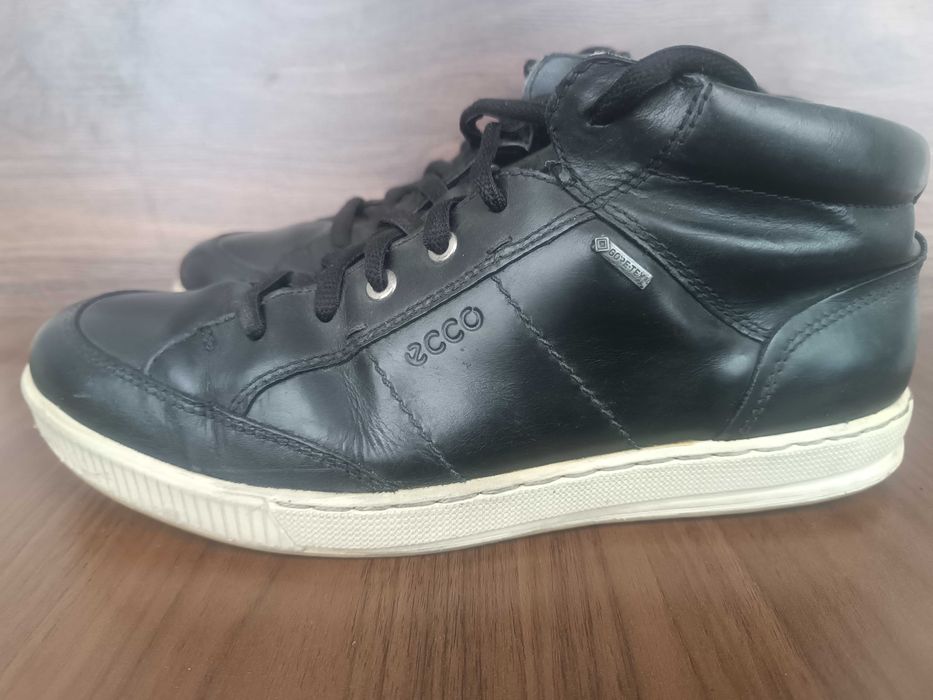 Ботинки кожа Ecco receptor Gore tex 43 размер 27.5 см оригинал