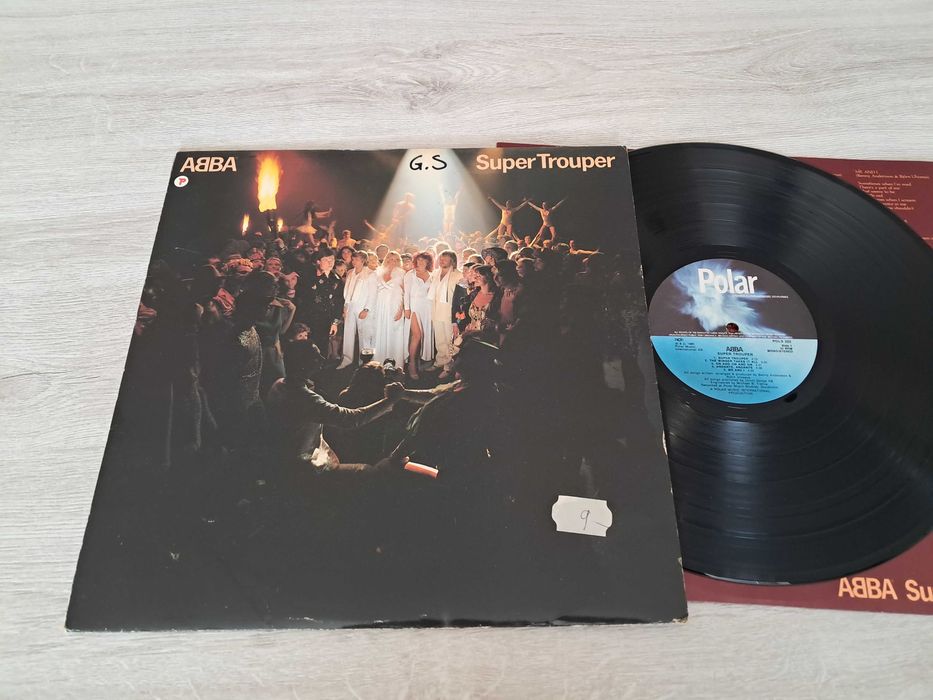 ABBA  Super Trouper  LP  WINYL Sweden  EX