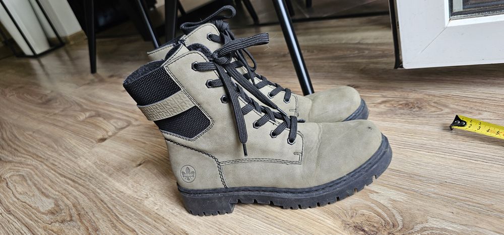 Rieker damskie botki skórzane rozmiar 39 wkładka 25,5cm używane