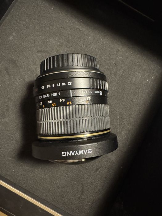Samyang 8mm F3.5 Fisheye CS Canon EOS EF EF-S Korea
