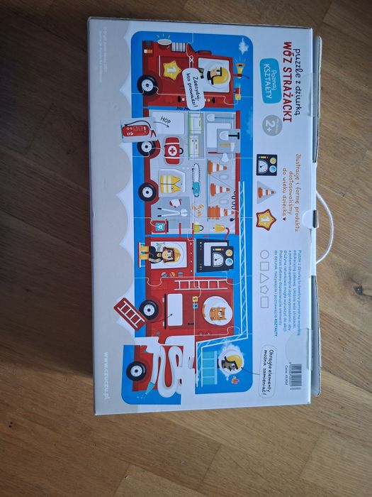 Puzzle czuczu woz strazacki