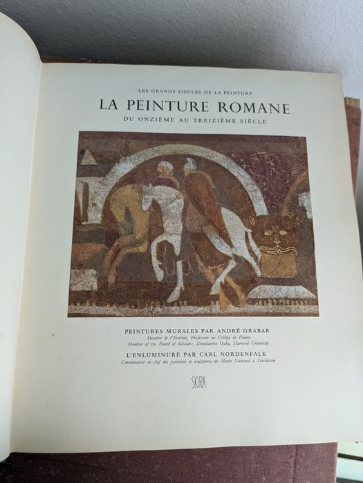 La Peinture Romane - livros antigos
