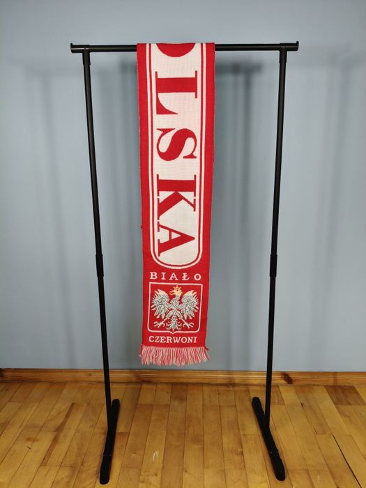 Nowy szalik na mecz, szalik kibica Polska