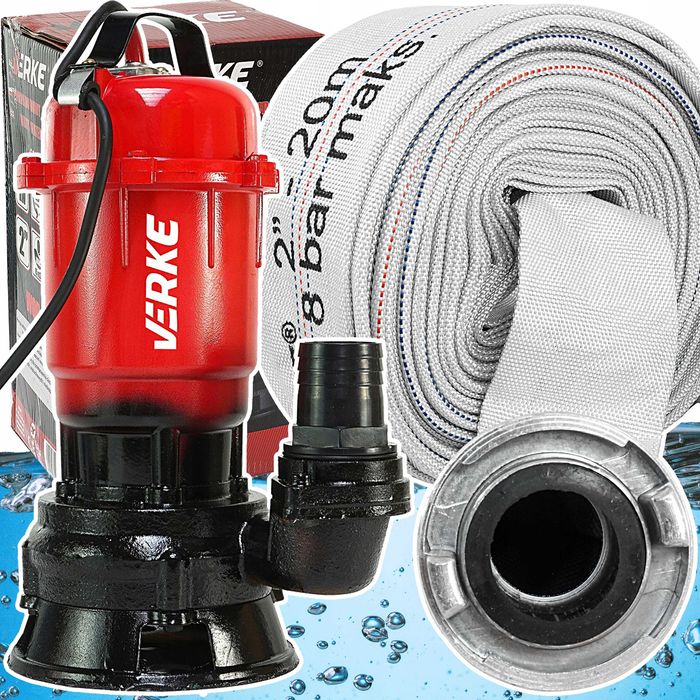 Pompa do wody czystej brudnej szamba ścieków Z ROZDRABNIACZEM