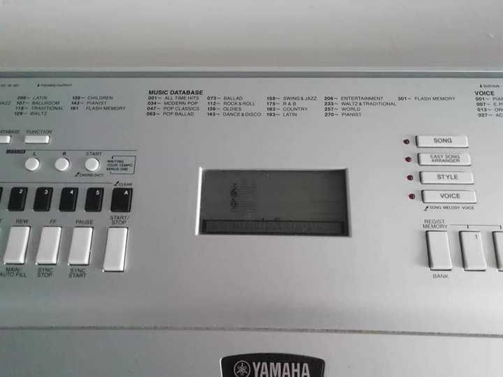 Teclado Yamaha como novo