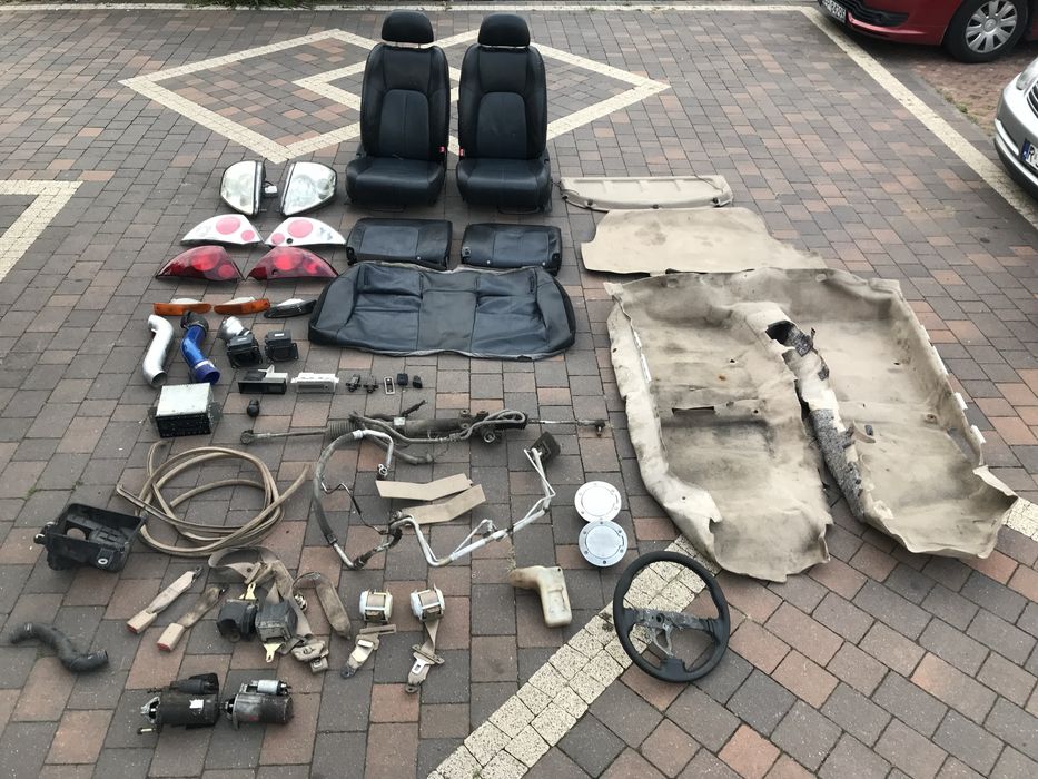 Części Eclipse 3g 3.0 dolot skóra fotele lampy rozrusznik  maglownica