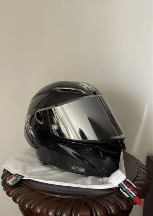 Agv Pista Gp RR + Cardo Intercom- Tamanho L