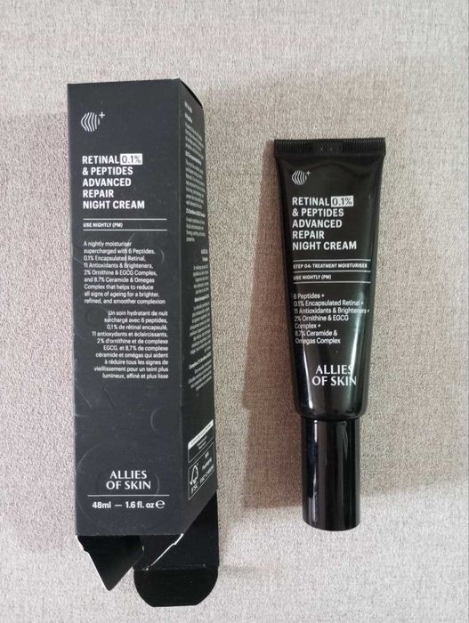 Allies of Skin 0.1% Retinal & Peptides Advanced Repair Night Cream