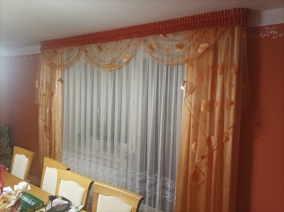 Komplet firany + zasłony