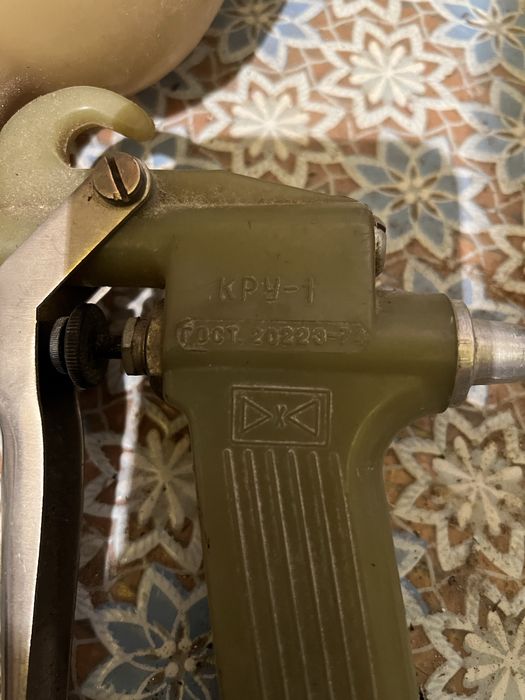 Пульверизатор, краскопульт, краскораспылитель КРУ-1