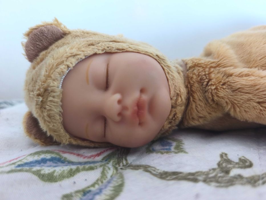 Baby Bear Anne Geddes / Boneco Bebé Urso de Peluche Coleção