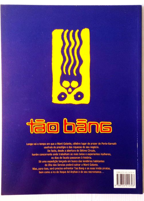 Livro BD Tão Bãng - O sétimo círculo