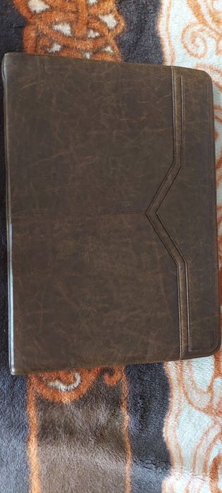 Папка шкіряна чоловіча для паперів