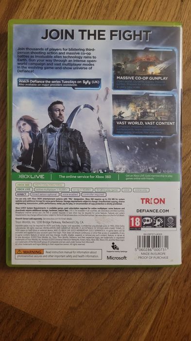 Gra Defiance Xbox 360