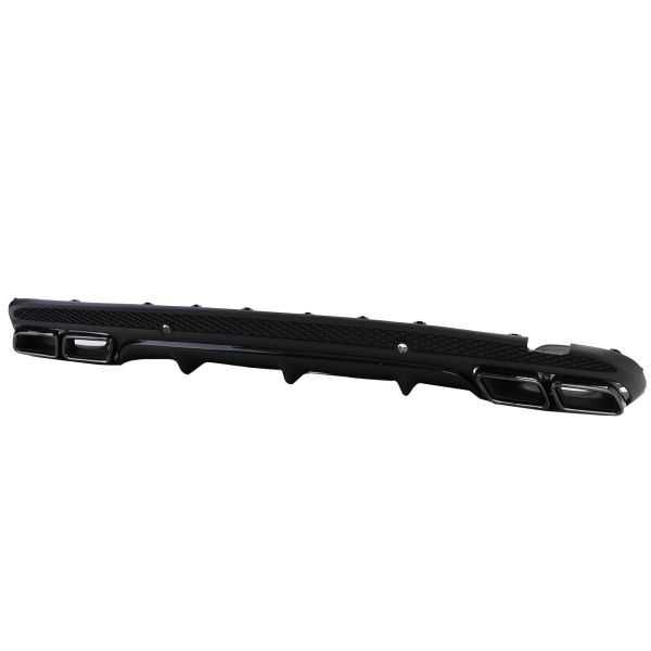 Difusor AMG Mercedes-Benz Classe C W205  - Preto