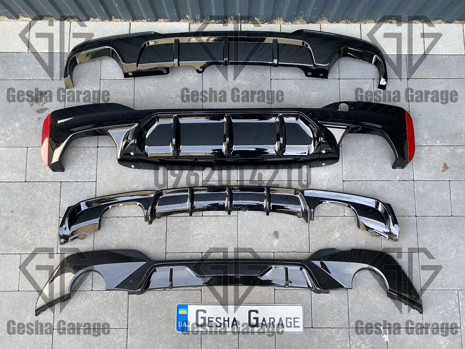 Дифузор g02f30G20f32f33f36f10f11g30f90g11g12 спойлер накладка M paket