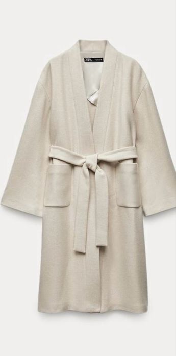 Пальто тренч zara