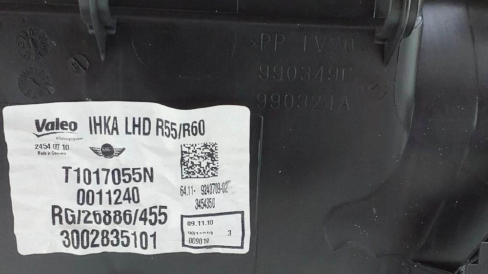 Chauffage / sofagem completa MINI Mini Countryman (R60)