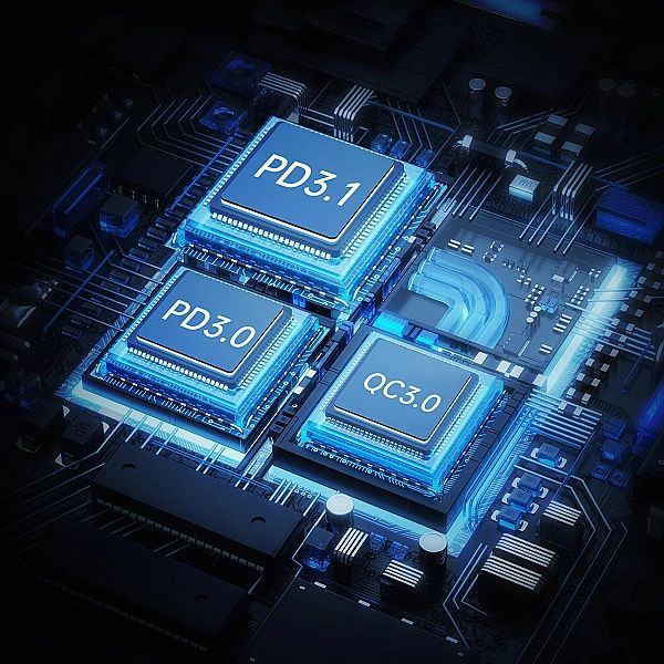 Ładowarka Choetech TC0024 samochodowa 160W 2x USB-C PD 3.1/1x USB-A -