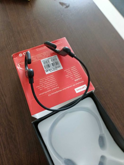 Lenovo X3  Słuchawki bezprzewodowe.Do biegania wspinaczki i wszelakich
