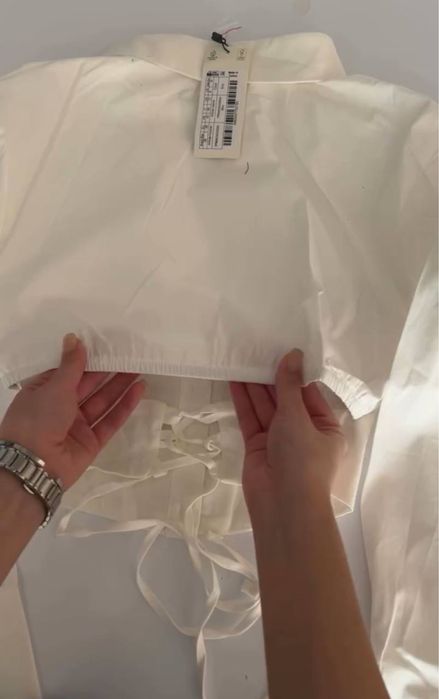 Біла СОРОЧКА з котону