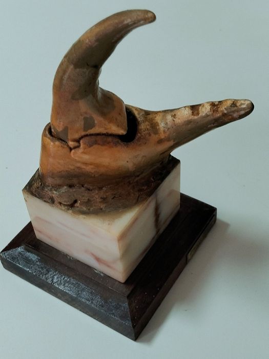 Escultura tenáz de sapateira