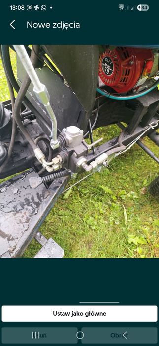 Traktor sam z hydrauliką
