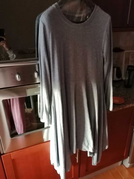 Vestido de malha Azul