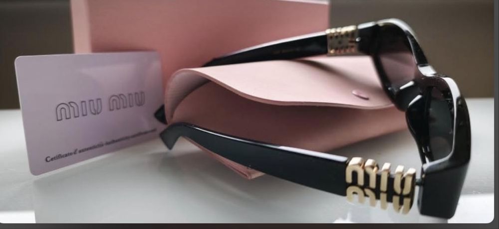 Okulary przeciwsłoneczne miu miu