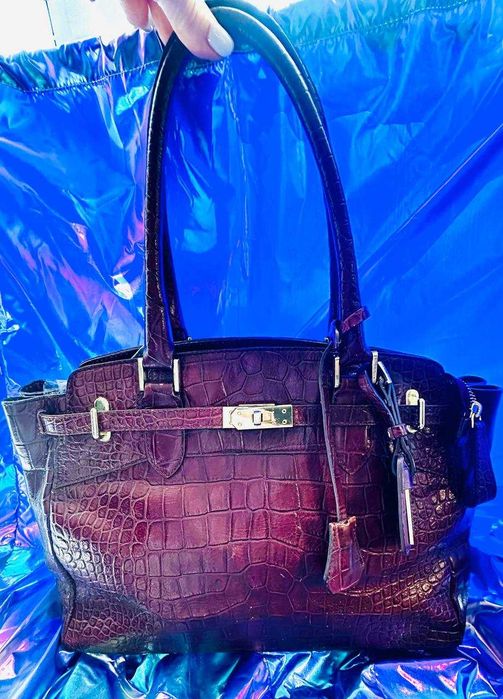 Сумка Jasper Conran, натуральна шкіра, стиль Birkin